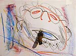 Portrait of Jas by 9 year-old  Rushka